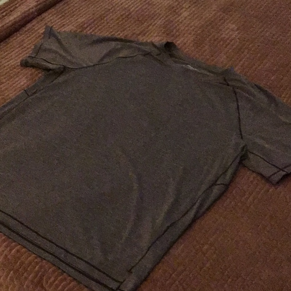Men's Crew Neck T-Shirt in Dark Gray